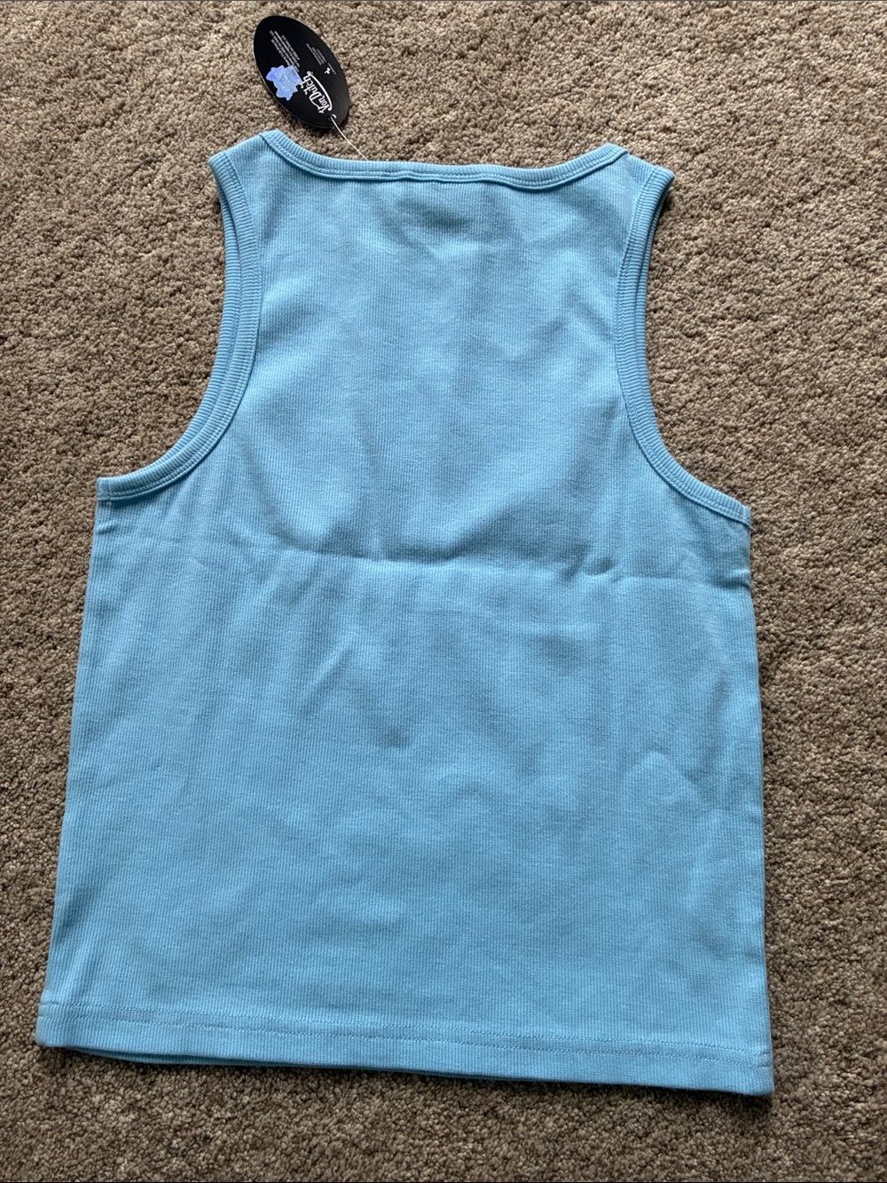 Von Dutch Bundle with Gray Sweatshirt, Light Blue Tank and Navy Shorts - Picture 3 of 9